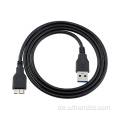 Dual USB3.0 männliches Kabel für externe Festplatten